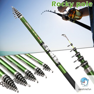 Cần câu cá bằng hợp kim gốm sứ cao cấp gấp dược dễ dùng