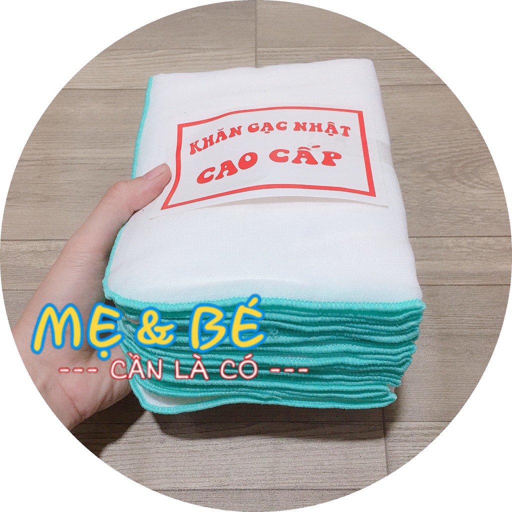 10 KHĂN SỮA 5 LỚP , KHĂN XÔ SỮA KHĂN GẠC NHẬT CAO CẤP CỠ LỚN