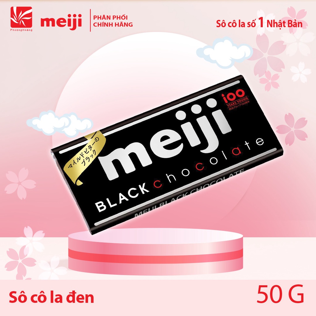 Socola Đen/Sữa/Dâu Meiji Black/Milk/Strawberry Chocolate 41g*10 viên/120g*26 viên/50g*1 thanh Nhật Bản