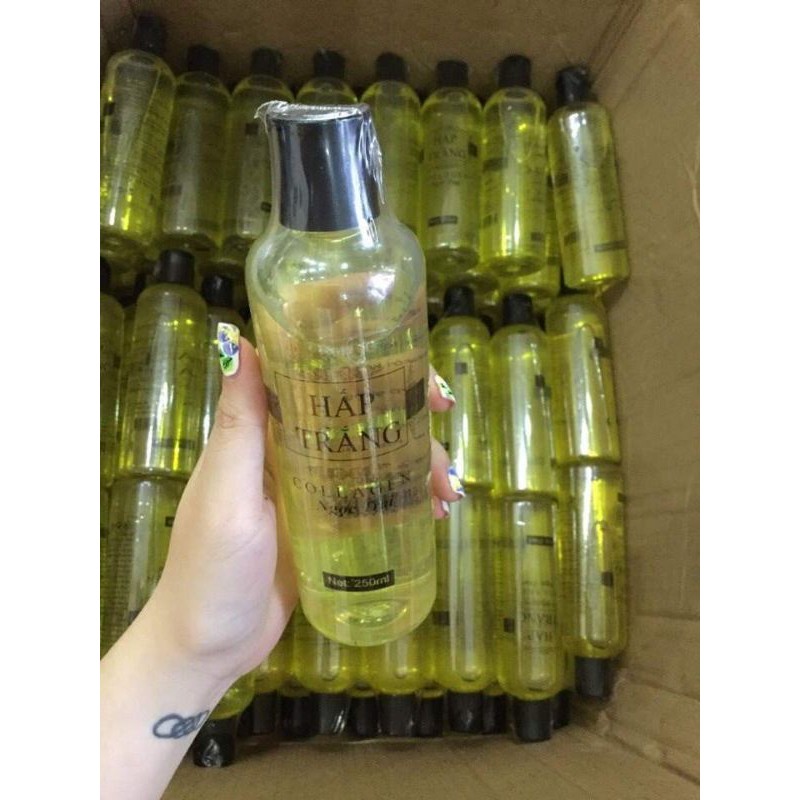 [Mua 2 Giảm 30%] Hấp Trắng Da Ngọc Trai Collagen Chai 250ml | BigBuy360 - bigbuy360.vn