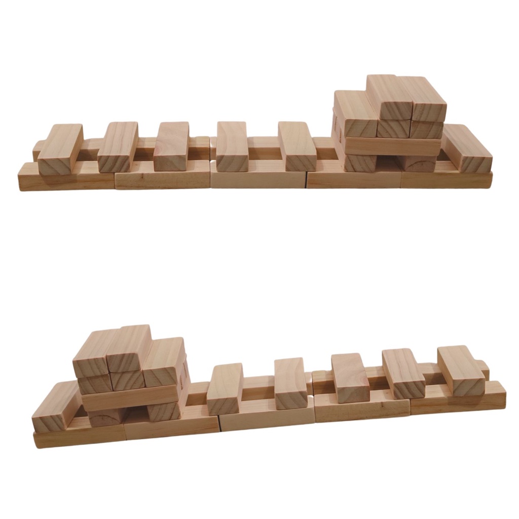 Thanh Rút Gỗ Domino Đồ Chơi Giáo Dục cho bé Chàng Trai Gỗ