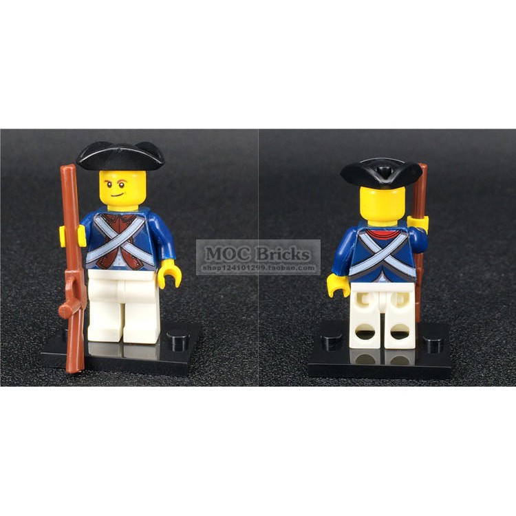 Đồ chơi lắp ráp xếp hình logo minifigures nhân vật lính hải quân Anh Pogo PG8035 PG994.