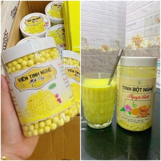 Viên tinh bột nghệ nguyên chất 500gr