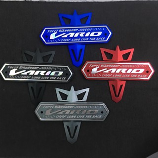 [NEW] Ốp mặt nạ bằng nhôm kèm bảng tên cho Vario 2018 TRANG TRÍ XE CỰC NGẦU