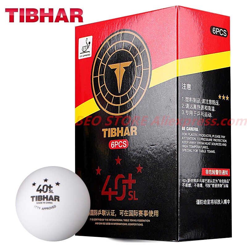Bóng thi đấu Tibhar các loại [Tuýp 6 quả, hộp 6 quả, hộp 3 quả]