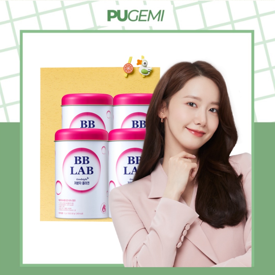 Bột uống cung cấp Collagen đẹp da Sáng Da Căng Bóng, Chậm Lão Hóa chính hãng BB LAB Good night collagen 2g*30