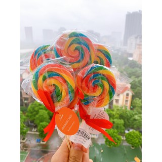 kẹo mút cầu vồng  -  kẹo nghệ thuật handmade