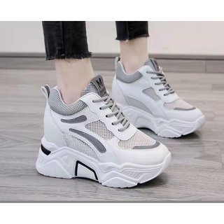 GIÀY THỂ THAO NỮ ĐỘN ĐẾ 7CM T04