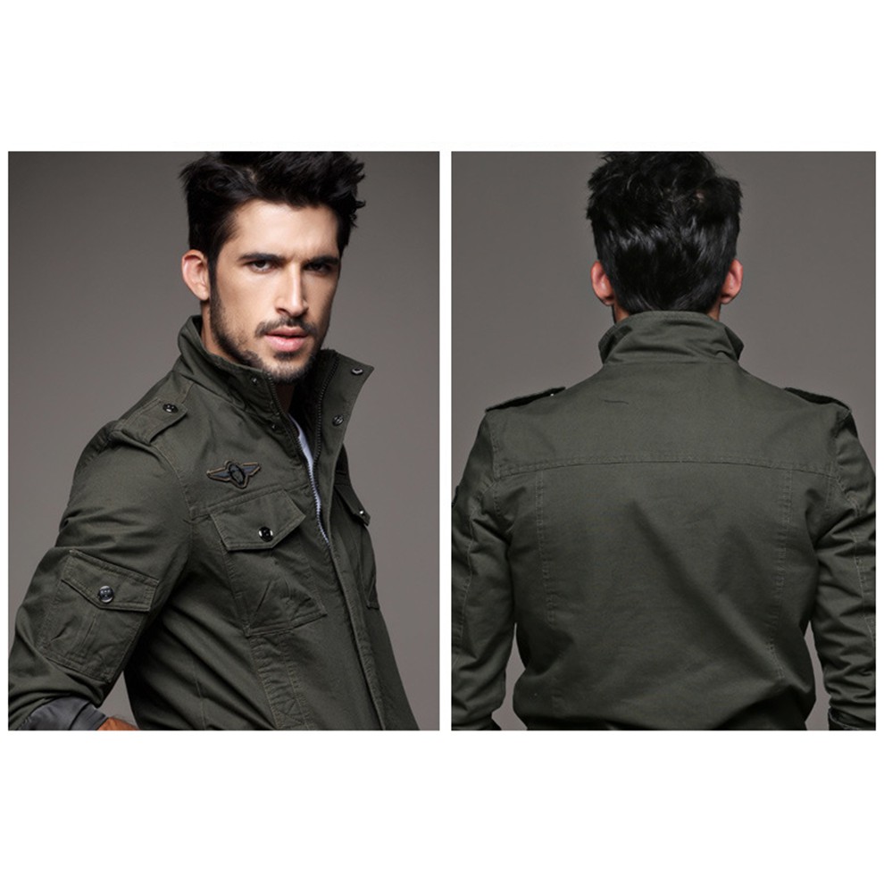 Áo khoác nam Jacket quân đội_3263