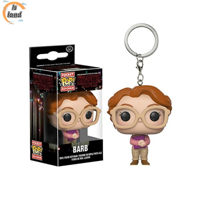 Móc Khóa Funko Pop Stranger Things Dustin Eleven with Eggo Barb