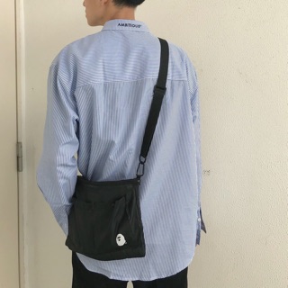 Áo sơ mi xanh (kẻ nhỏ)
