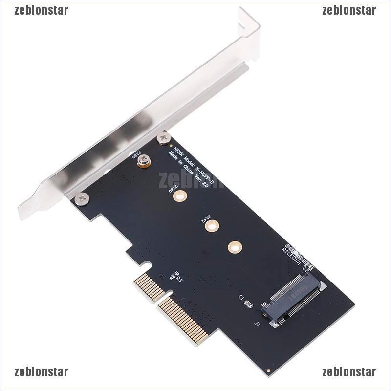 ❤Thẻ ChuyểN ĐổI star NVMe AHCI PCIE x4 M.2 NGFF SSD Sang PCIE 3.0 x4