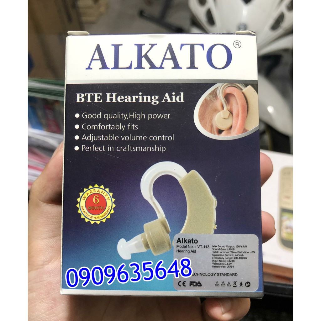 Máy trợ thính Alkato VT113