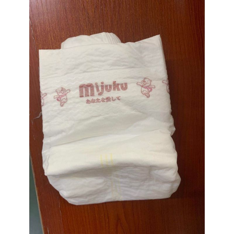 Tã bỉm dán Mijuku cao cấp siêu mềm mịn chính hãng 100m size S/M/L