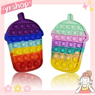 Đồ Chơi Xốp Squishy Giảm Stress Hình Cây Kem Nhiều Màu Sắc Dễ Thương Cho Bé