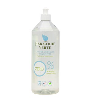Nước rửa bát hữu cơ bạc hà Harmonie Verte 1L