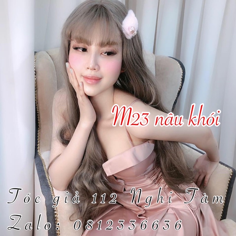 Tóc xoăn nguyên đầu dài