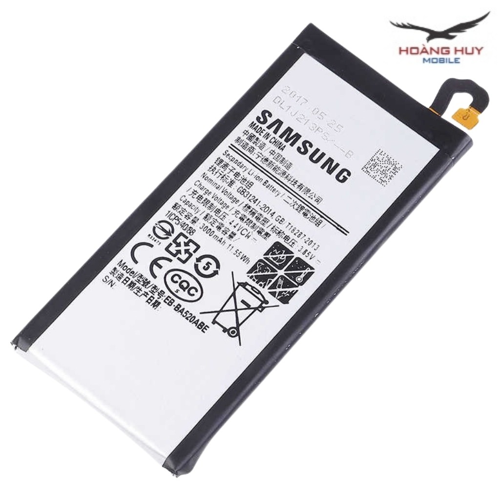 Pin Samsung Galaxy A520 / A5  / EB-BA520ABE Dung Lượng 3000mAh Hàng Zin Nhập Khẩu Bảo Hành 6 Tháng 1 Đổi 1