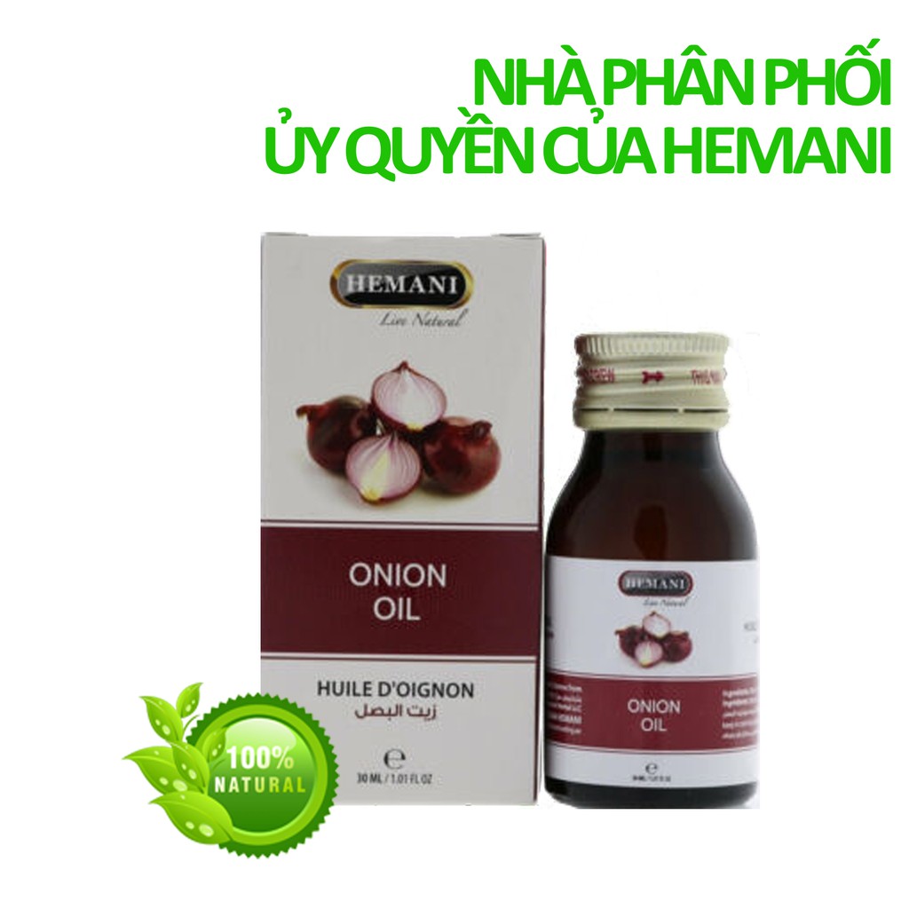 Dầu củ hành tím Hemani Onion Oil 30 ml