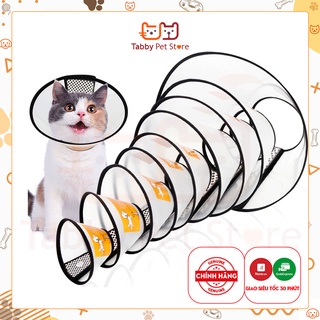 Vòng Loa chống liếm cho mèo chó thú cưng chính hãng Tabby Pet Store