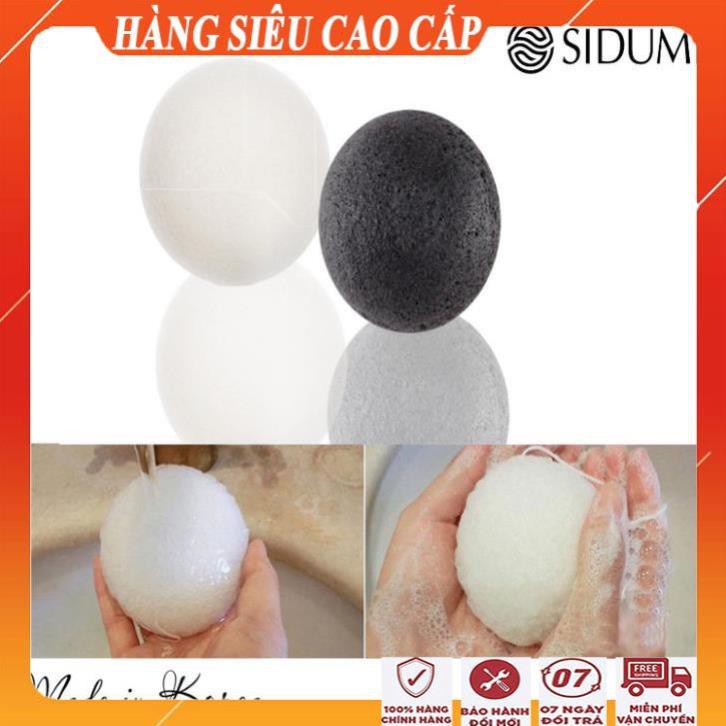 [FreeShip - HÀNG CHÍNH HÃNG] Miếng bọt biển rửa mặt tạo bọt thải độc tố/miếng mút rửa mặt đa năng sidumi tẩy da chết | BigBuy360 - bigbuy360.vn
