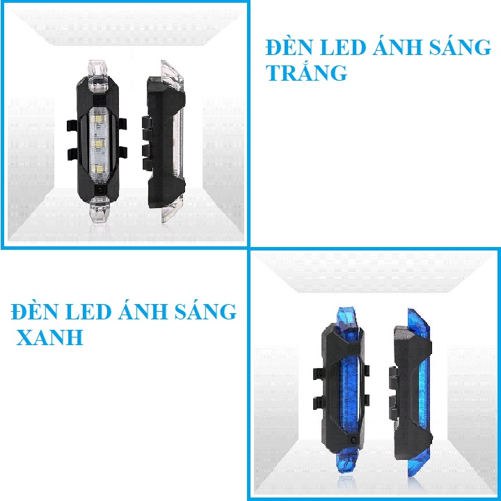 ĐÈN LED SIÊU SÁNG gắn sau đuôi xe đạp tín hiệu ánh sáng tùy chỉnh - 862