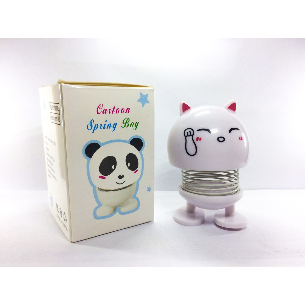 Lò xo nhún nhảy tạo hình thú cưng mới lạ, cảm xúc, giảm stress