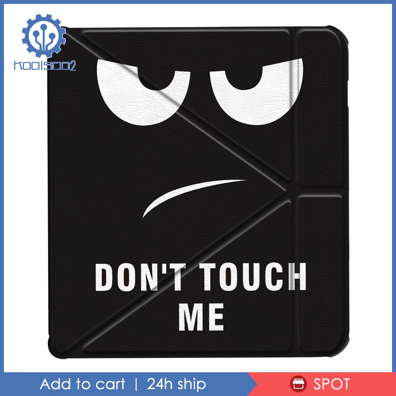 PU Leather Lightweight E-reader Protector Cover for Kobo Libra H2O Type 1