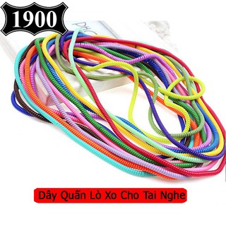 Dây quấn bảo vệ tai nghe, sạc giá rẻ ( mua 3 dây đủ 1 quấn 1 tai nghe) - Màu ngẫu nhiên