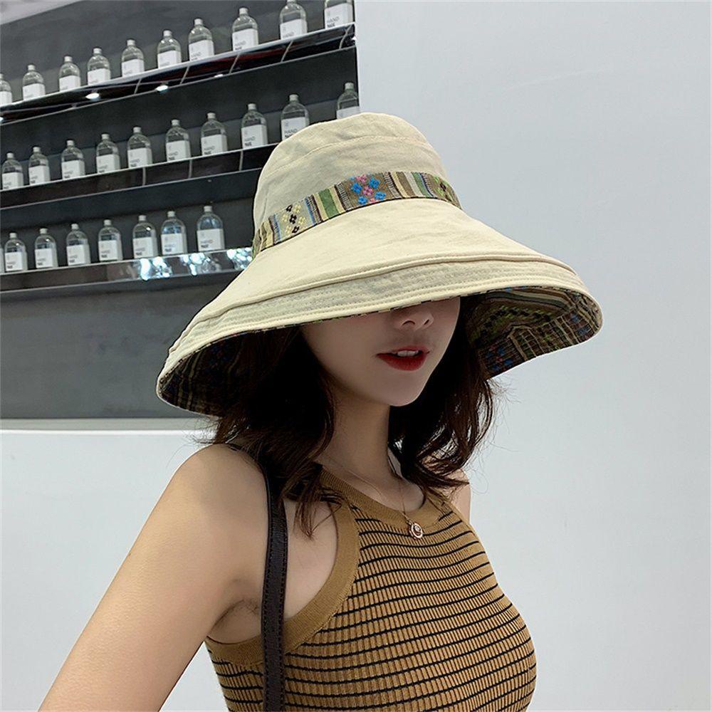 Nón Bucket Phong Cách Boho Thời Trang Mùa Hè