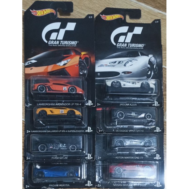 Hotwheels: set gran turismo