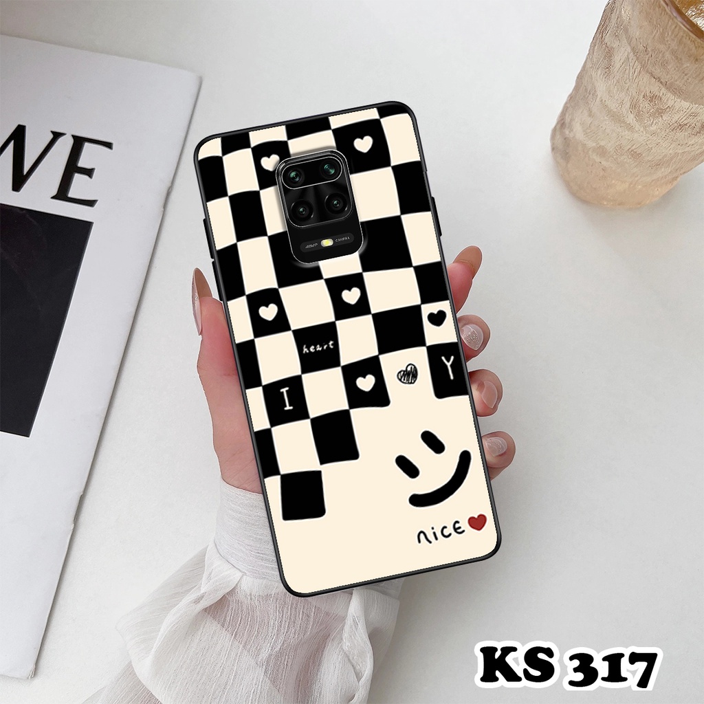Ốp lưng Xiaomi Redmi Note 9 - Xiaomi Redmi Note 9s - Xiaomi Redmi Note 9 Pro - Ốp in hình họa tiết caro