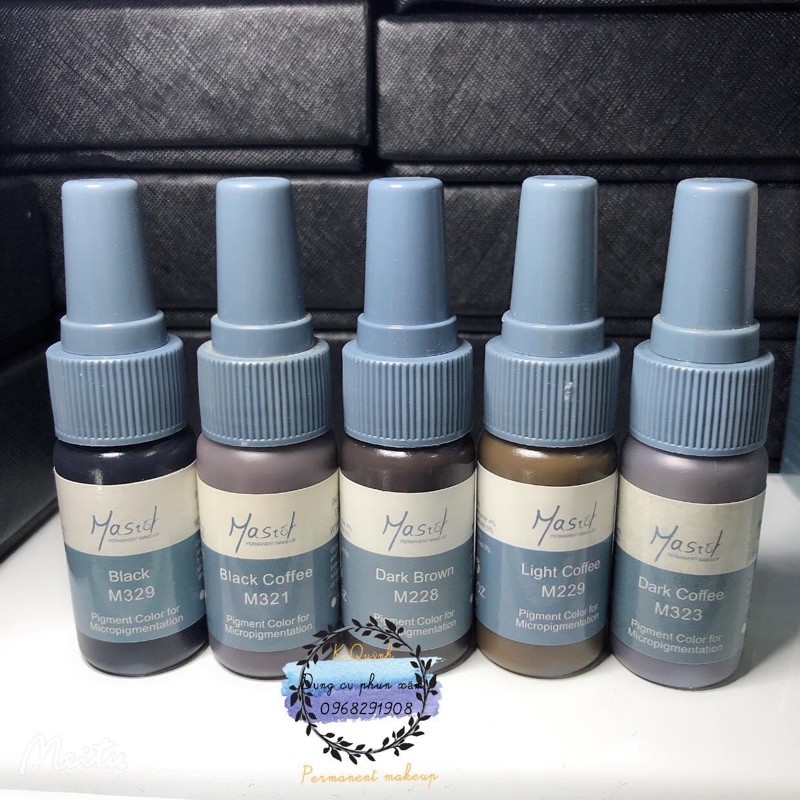 Mực phun xăm thẩm mỹ Mastor