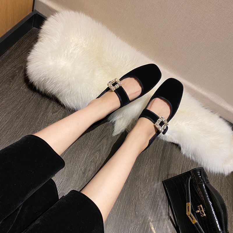 Giày búp bê XIELUAIZTA đế bằng xinh xắn thời trang dành cho nữ big size