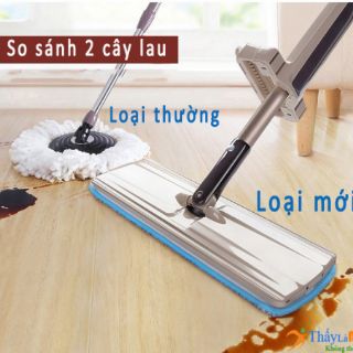 Cây lau nhà thông minh 360 độ