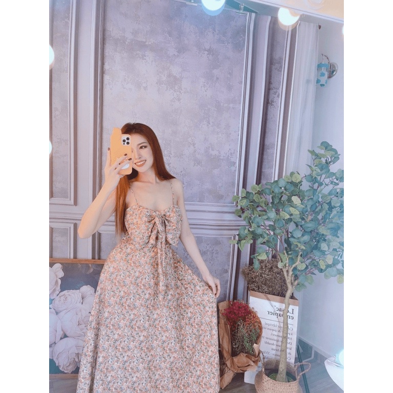 [HCM] Đầm Xòe Maxi Y HÌNH tôn dáng siêu sang trọng cho các nàng KME FASHION