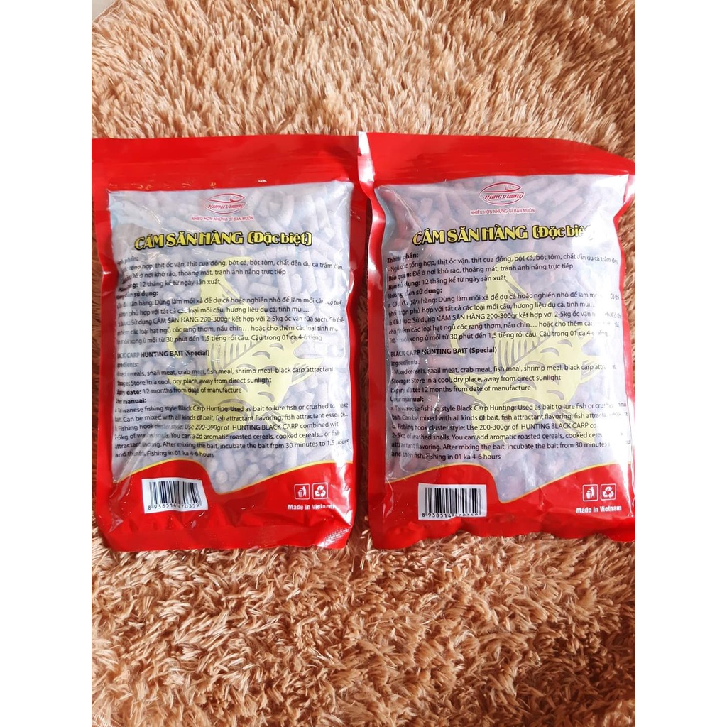 Hạt xả trắm đen Hùng Vương. Siêu Nhạy
