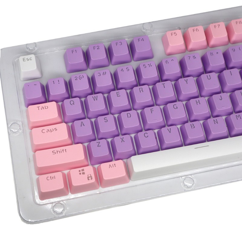 104 Keycap thay thế Pbt phối 3 màu cho bàn phím cơ