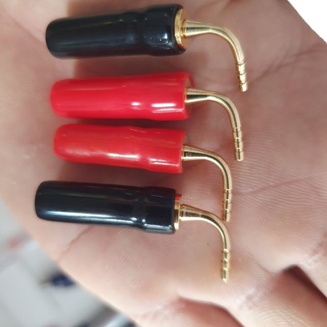 Jack mỏ chim đen đỏ , giúp tăng độ tiếp xúc  Combo 2 cặp
