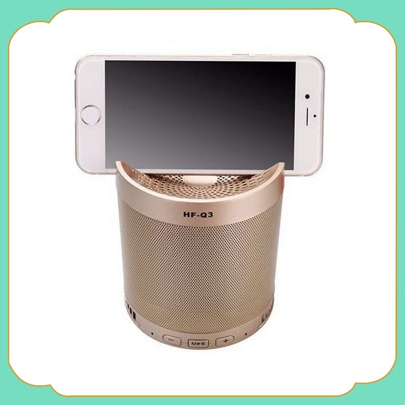 Loa Bluetooth mini NTC HF Q3 Đa Năng, Loa Không Dây Có Giá Đỡ Điện Thoại cho laptop PC BH 6 tháng
