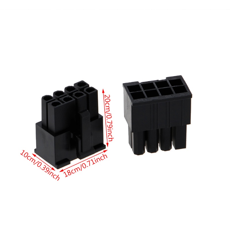 Set 30 Đầu Nối Nguồn Điện 4.2mm 8P 8 Pin Cho Máy Tính