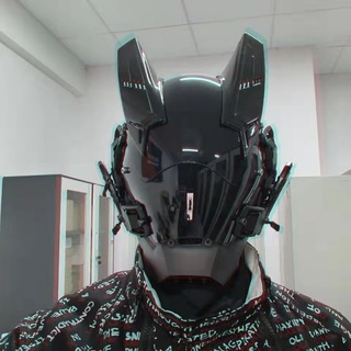 Cyberpunk Mặt Nạ Tùy Chỉnh Cá Tính Cosplay Mặt Nạ Cơ Học Khoa Học Viễn Tưởng  Hợp Cho Dj Lễ Hội Và Các Buổi Tiệc