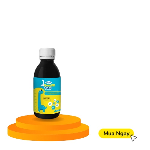 Thực phẩm bảo vệ sức khỏe Healthza BoneDK Calci bổ sung Calci cho bé