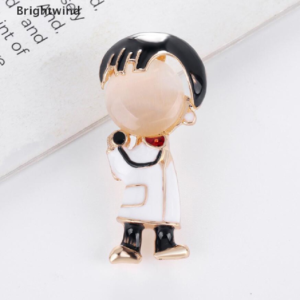 Fashion Enamel Doctor Nurse Brooch Hospital Office Brooch Scarf Pins Jewelry Hot Sell