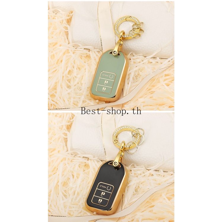 Vỏ Bọc Chìa Khóa Điều Khiển Từ Xa Cho Xe Hơi Honda Civic City Accord CRV CR-V XR-V Odyssey Vezel