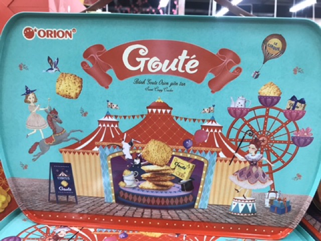 BÁNH GOUTE HỘP THIẾC 643.5g/ 429g KÈM TÚI XÁCH làm quà xinh lắm- HÀNG TẾT 20