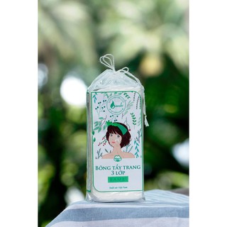 Bông tẩy trang Bambi 3 lớp