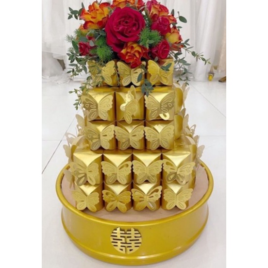 50 -100 vỏ hộp giấy cánh bướm (Vỏ chè cánh bướm)