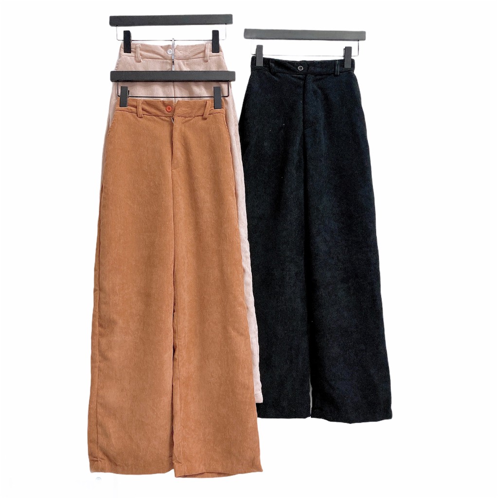 Quần Culottes chất nhung gân siêu xinh | BigBuy360 - bigbuy360.vn