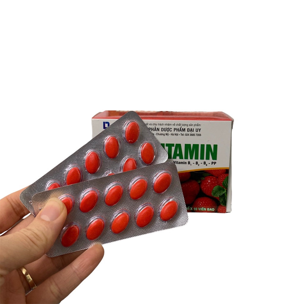 Multivitamin bổ sung vitamin cho cơ thể - Hộp 100 viên